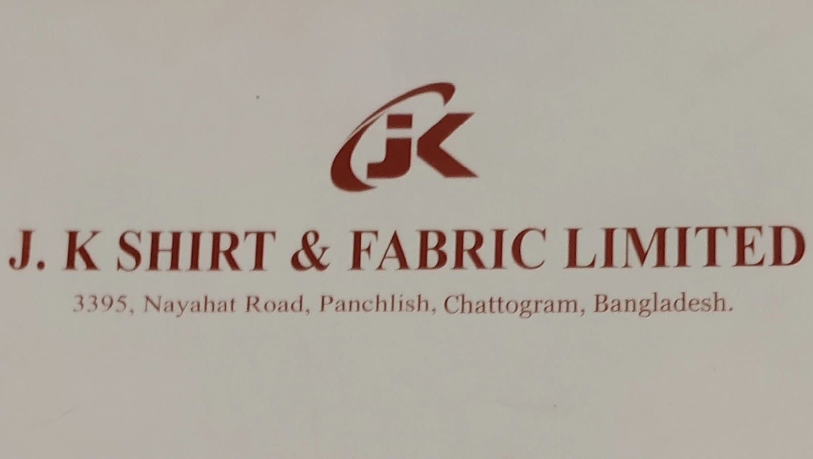 J.K Shirt & Fabric Limited
